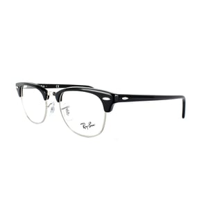 Ray-Banbril 5154 Clubmaster 2000 Glanzend zwart 49 mm
