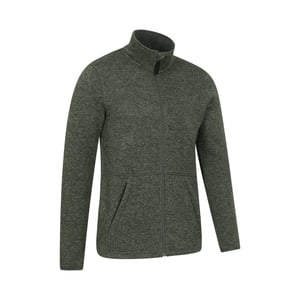 Mountain Warehouse Heren Idris III Full Zip Fleecejack (Groen)