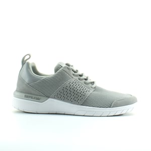 Supra Scissor Lichtgrijs Textiel Heren Lace Up Trainers 08027 054