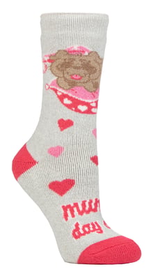 Dames Gezellige Noviteit Sokken | Heat Holders Lite | Kerstsokken voor Vrouwen | Cadeaus voor Haar Sokken - Moeders Vrije Dag