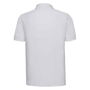 Russell Heren Ultimate Piqué Katoen Poloshirt (Wit)