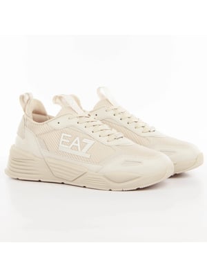 EA7 herenschoenen met adelaarsmotief en vetersluiting