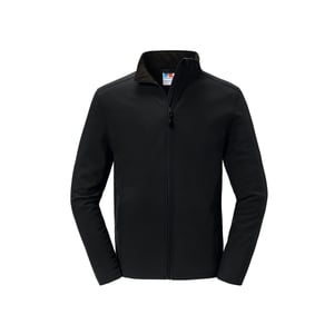 Russell Heren Essential Gerecycled Soft Shell Jasje (Zwart)