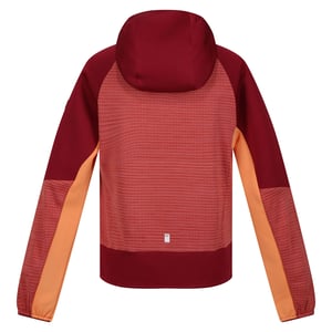 Regatta Kinder/Kids Prenton II Hooded Soft Shell Jacket (Mineraalrood/Rumba-rood)