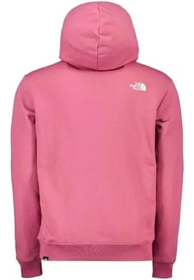 The North Face Standard Heren Hoodie in Rood Violet