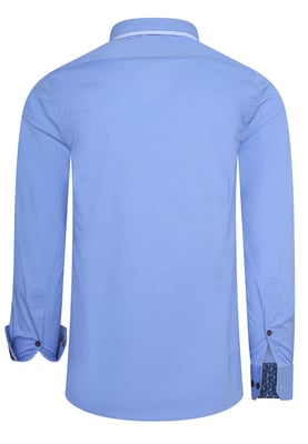 Rusty Neal Overhemden Overhemd Regular Fit Blauw