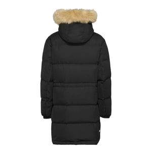 Tommy Jeans Jas winter Midi Alaska Faux Fur Jacket Zwart