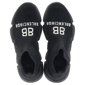 Balenciaga Speed Trainer in Zwart Polyester