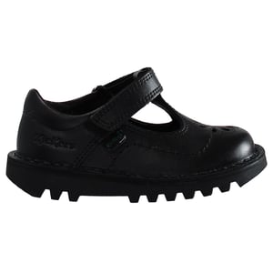 Kickers T-Bar Flutter kinderschoenen zwart
