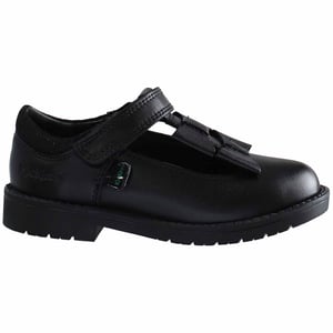 Kickers Lachly Strik Kinderschoenen Zwart
