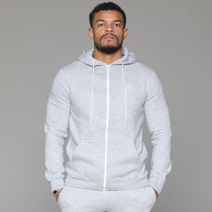 MYT Nieuw Heren Fleece Zip Up Hoodie Grijs
