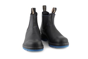 Blundstone #2343 Zwart/Blauwe Chelsea-laars