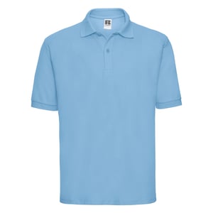 Russell Heren Klassiek Polycotton Poloshirt (Sky)
