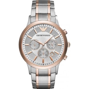 Emporio Armani AR11077 Herenhorloge Renato Rose Goud
