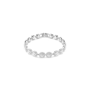 Swarovski 'Una' Dames Basis Metaal Armband - Zilver 5682279