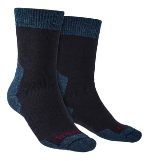 Bridgedale - Heren Geavanceerde Merinowol Sokken - Marineblauw