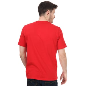 Men's adidas Originals Trefoil T-Shirt in Red