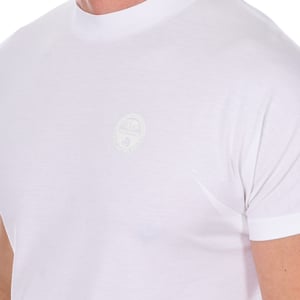Heren-T-shirt met korte mouwen en ronde hals N0YJAE