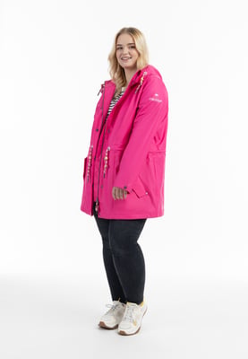 Schmuddelwedda Grote maat regenjas bridgeport Dames ROZE-280