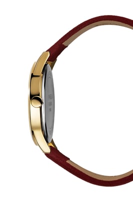 Orphelia Fashion Suède Dames Rode Horloge OF711701