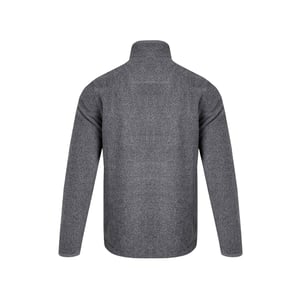 Weird Fish Heren Errill Textured Eco Friendly Quarter Zip Fleece Top (Vorstgrijs)