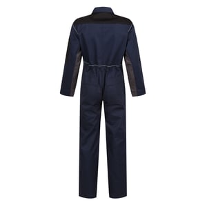 Regatta Kinder/Kinder jumpsuit met contrasterende bandplooi (Marine / Zwart)