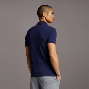 Lyle & Scott Gewoon poloshirt in Marine