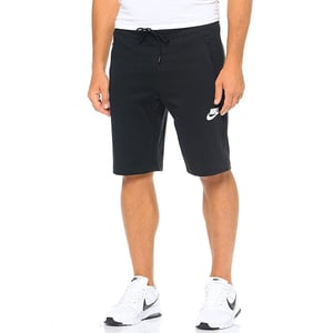 Nike Heren Fleece Sweat Shorts Zwart 803672-010