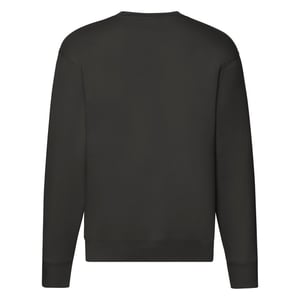 Fruit of the Loom Heren Premium Ingelegd Sweatshirt (Houtskool)