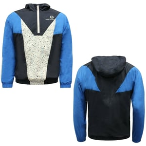 Sergio Tacchini Coltan Zip Up Heren Track Top Hooded Jacket Navy 38031 216 EE111