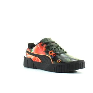 Puma Cali Peonies Camo Sue Tsai Black Low Lace Up Damestrainers 369388 01