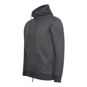 Cappuccino Italia Hoodies Fleece Zip Hood Grijs