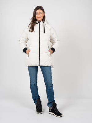 Geox jas Hoara Vrouw Wit