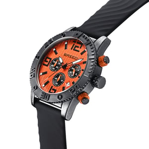 Breed Double Agent Chronograaf Horloge met Datum