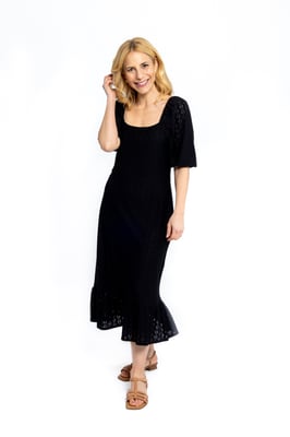 Belle Broderie Jurk met Strikje