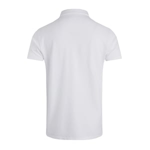 Weird Fish Heren Miles Pique Organic Poloshirt (Wit)
