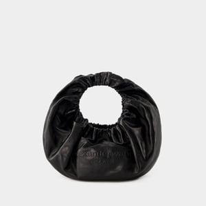 Halvemaan klein handtasje - Alexander Wang - Leer - Zwart