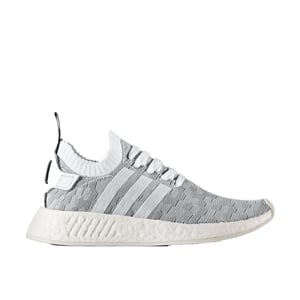 Adidas NMD_R2 Primeknit Vrouwengrijs Hardlooptrainers