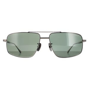 Chopard zonnebril SCHF21M 568P Totaal glanzend Gunmetal Gray Green Polarisated