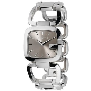 Gucci YA125402 G Bruin Wijzerplaat 30mm Dames Horloge