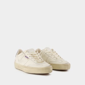 Soul Star Sneakers - Golden Goose Deluxe Brand - Leer - Wit/Zilver