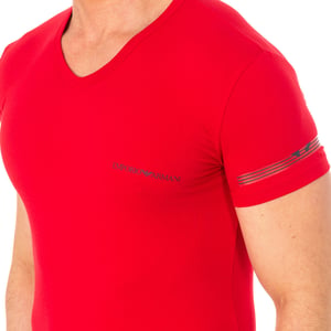 T-shirt met korte mouw en V-hals 110810-8P723 man