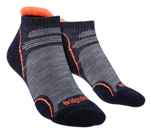 Bridgedale - Dames Wandelsokken Merino Laag - Navy / Candy