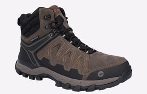 Hi-Tec V-Lite Explorer WP Koe Suede Leren Heren Borstnut/Oranje Wandelschoenen