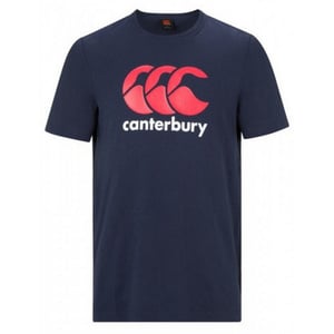Canterbury Heren CCC Logo T-shirt (Marine / Rood / Wit)