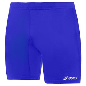 Asics Stretch Taille Logo Heren Blauw Korte Broek