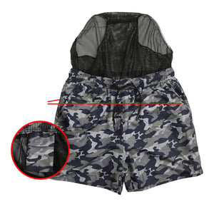 Pierre Cardin Zwembroeken Camo Swim Short Grijs