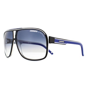 Carrera Aviator Mens Black Dark Blue Gradient zonnebril