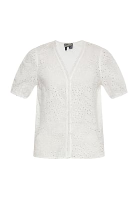 Dreimaster Blouse Dames wolwit