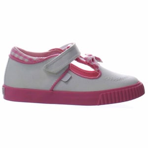 Kickers Tovni T-Bow Bumper Kinderen Wit Plimsolls
